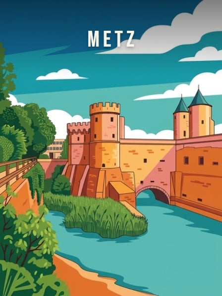 La Porte des Allemands et l'îlot de roseaux — Pôdevache, visuel seul