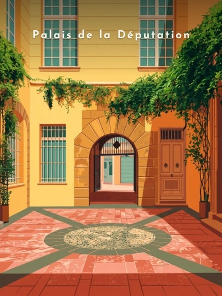 Palais de la Députation — Pôdevache, visuel seul