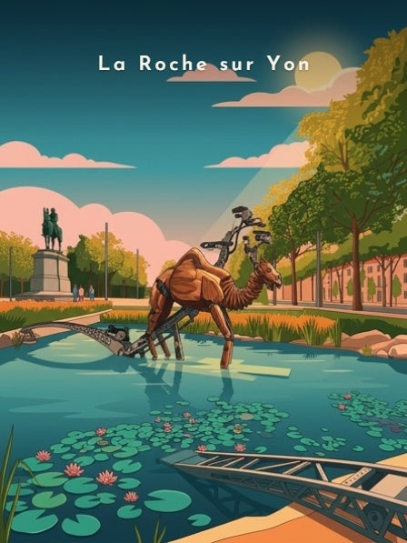 Le dromadaire mécanique — Pôdevache, visuel seul