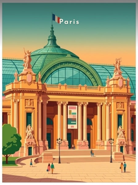 Le Grand Palais — Pôdevache, visuel seul