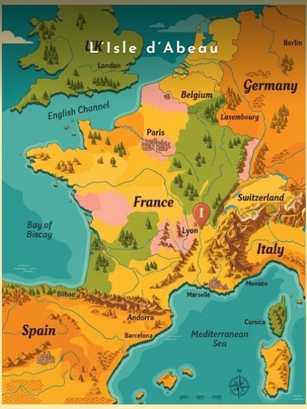 Carte de localisation — Pôdevache, visuel seul