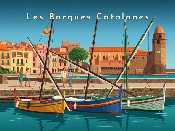 Les Barques Catalanes — Pôdevache, visuel seul