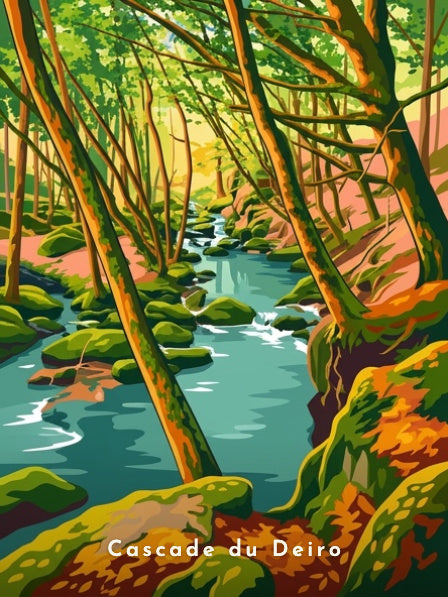Cascade du Deiro — Pôdevache, visuel seul