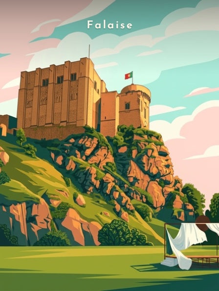 Le château Guillaume-le-Conquérant — Pôdevache, visuel seul