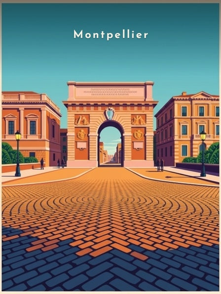 Porte du Peyrou — Pôdevache, visuel seul