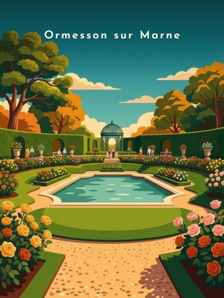 La roseraie — Pôdevache, visuel seul