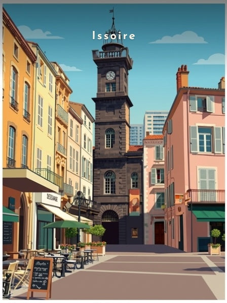 La Tour de l'Horloge — Pôdevache, visuel seul
