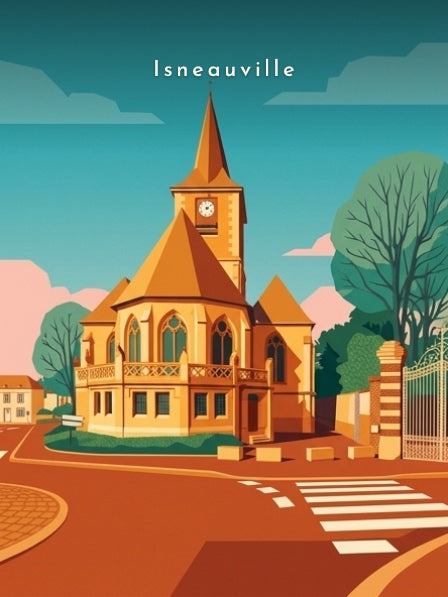 L'église Saint-Léger depuis la rue — Pôdevache, visuel seul