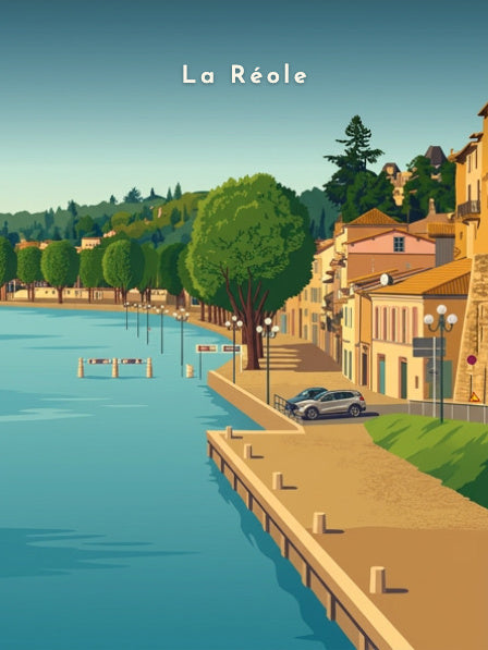 Les quais de la Garonne — Pôdevache, visuel seul