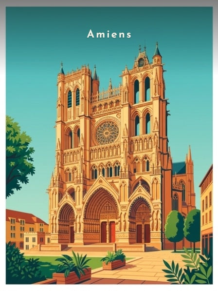 Façade de la cathédrale Notre-Dame — Pôdevache, visuel seul