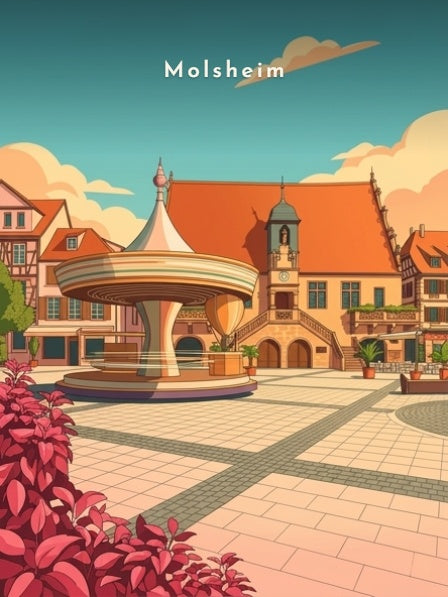La Metzig et le carrousel — Pôdevache, visuel seul