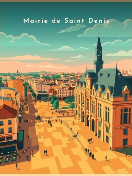 Mairie de Saint Denis — Pôdevache, visuel seul