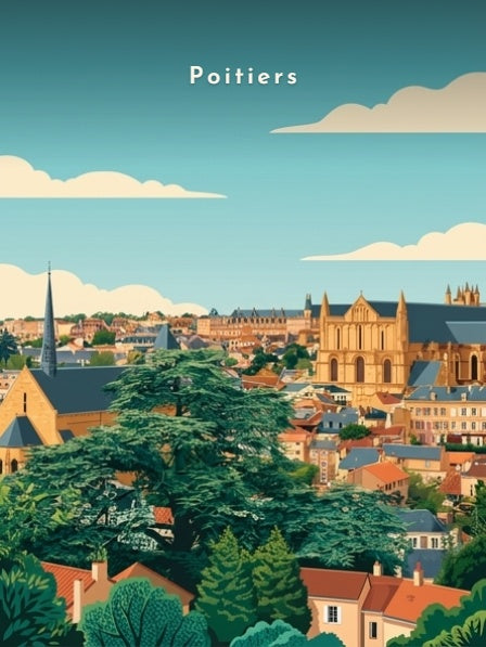 Vue sur la cathédrale au grand cèdre — Pôdevache, visuel seul