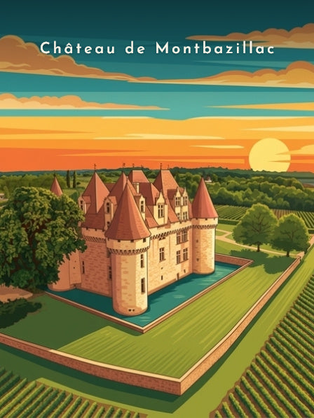 Château de Montbazillac — Pôdevache, visuel seul