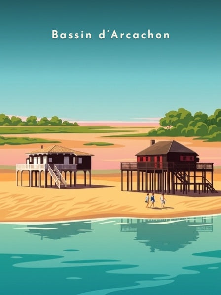 Bassin d’Arcachon — Pôdevache, visuel seul
