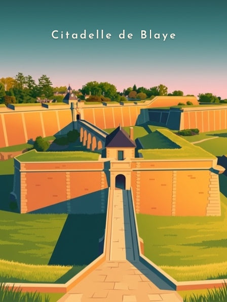 Citadelle de Blaye — Pôdevache, visuel seul