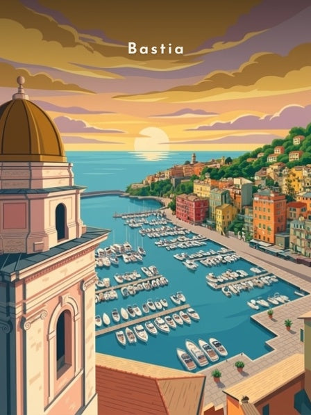 Le Vieux-Port depuis le clocher — Pôdevache, visuel seul