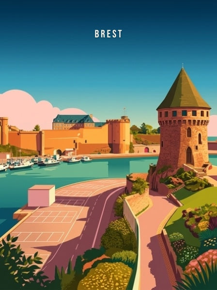 La tour Tanguy et le château — Pôdevache, visuel seul