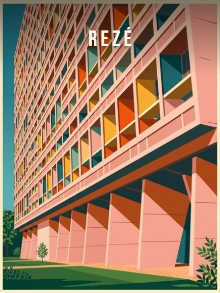 La Maison Radieuse — Pôdevache, visuel seul