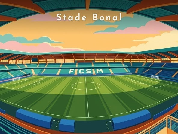 Stade Bonal — Pôdevache, visuel seul