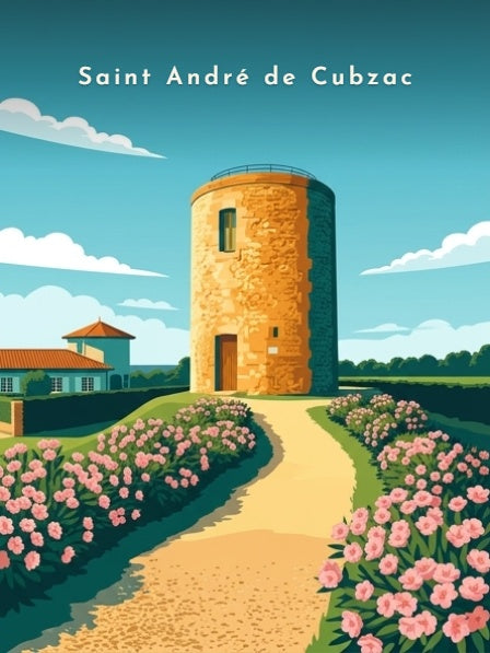 Saint André de Cubzac — Pôdevache, visuel seul