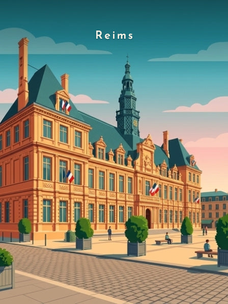 L'Hôtel de Ville depuis la place — Pôdevache, visuel seul