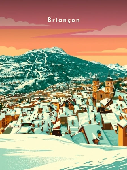 Collégiale Notre-Dame sous la neige — Pôdevache, visuel seul
