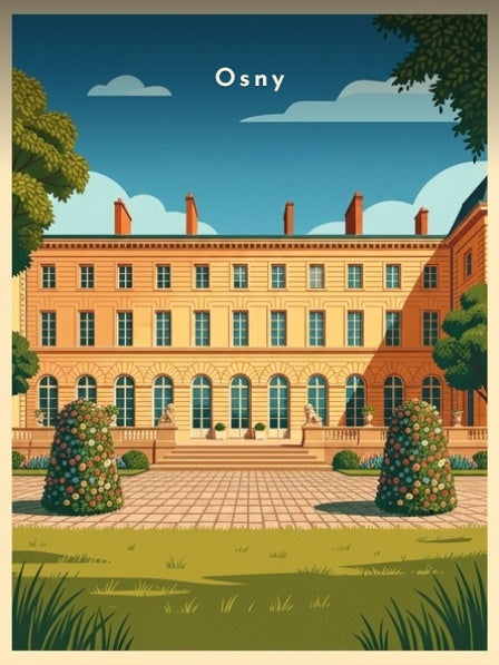 Façade du château de Grouchy — Pôdevache, visuel seul