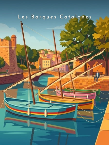 Les Barques Catalanes — Pôdevache, visuel seul