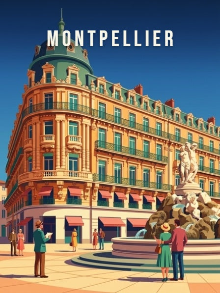 Place de la Comédie — Pôdevache, visuel seul