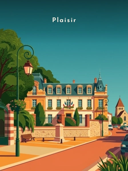 L'Hôtel de Ville — Pôdevache, visuel seul