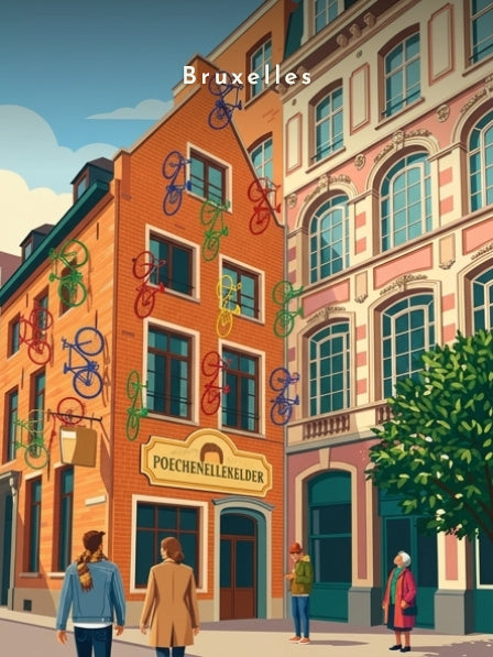 Le Poechenellekelder — Pôdevache, visuel seul
