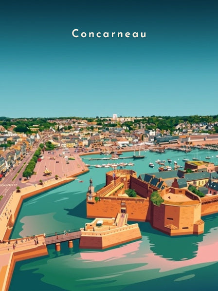Le pont de la Ville Close — Pôdevache, visuel seul