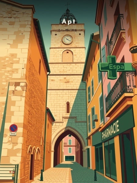 La Tour de l'Horloge — Pôdevache, visuel seul