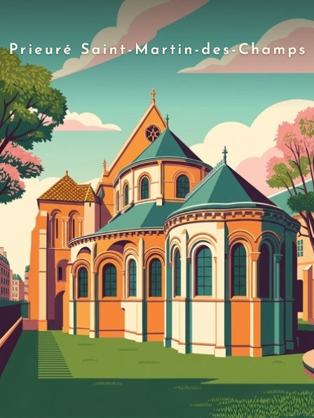 Prieuré Saint-Martin-des-Champs — Pôdevache, visuel seul