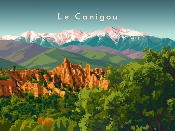 Le Canigou — Pôdevache, visuel seul