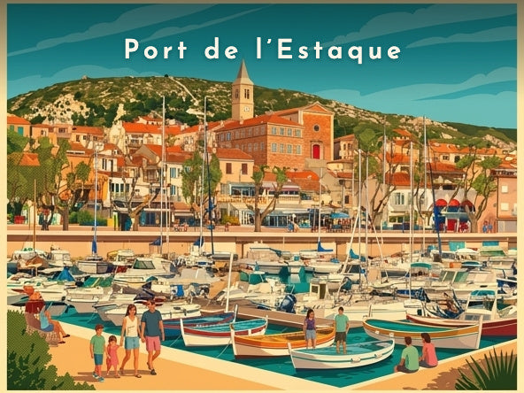 Port de l’Estaque — Pôdevache, visuel seul