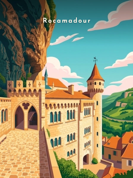 Les remparts du château — Pôdevache, visuel seul