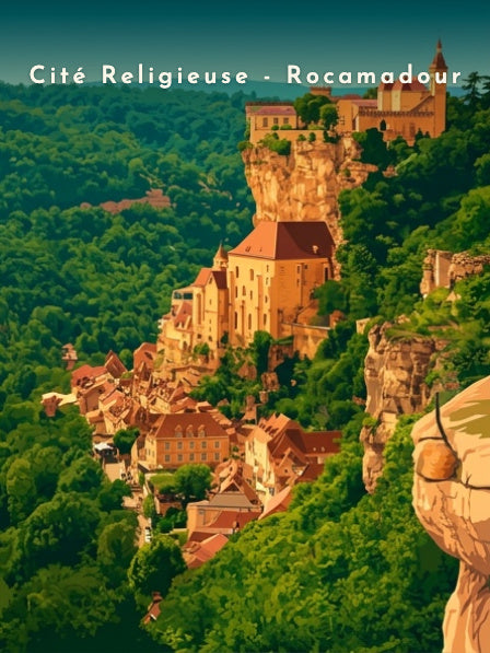 Cité Religieuse - Rocamadour — Pôdevache, visuel seul