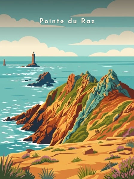 Pointe du Raz — Pôdevache, visuel seul