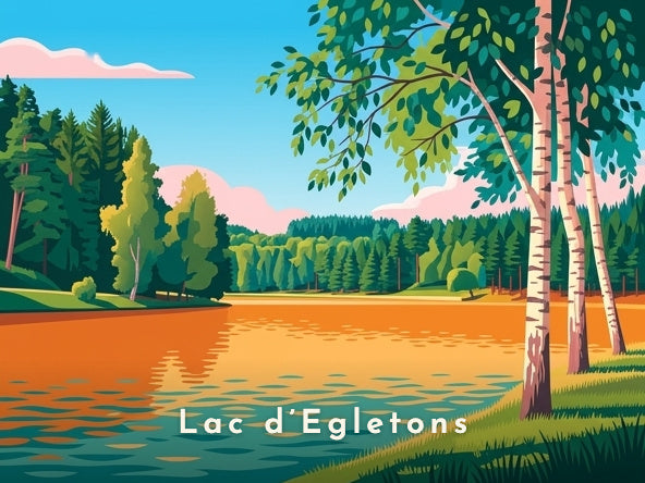 Lac d’Egletons — Pôdevache, visuel seul