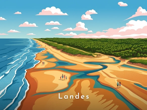 Landes — Pôdevache, visuel seul
