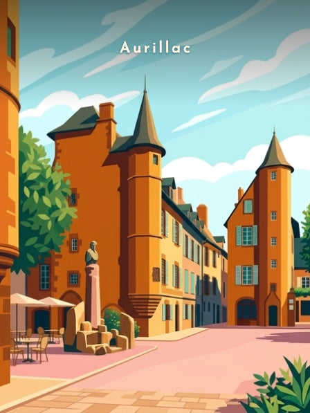 Maisons à tourelles de la vieille ville — Pôdevache, visuel seul