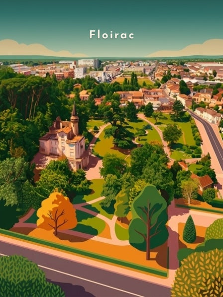 Le Parc du Castel — Pôdevache, visuel seul