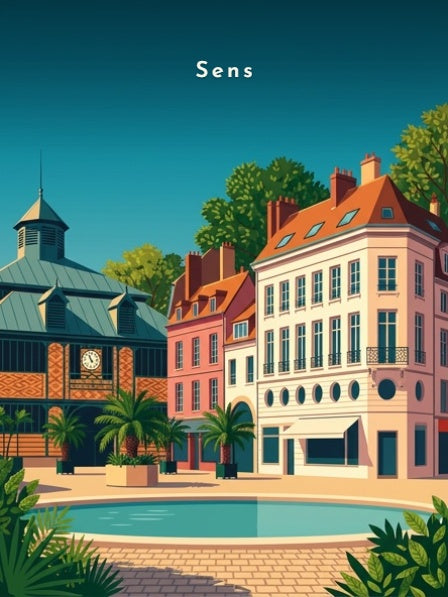 Les Halles — Pôdevache, visuel seul