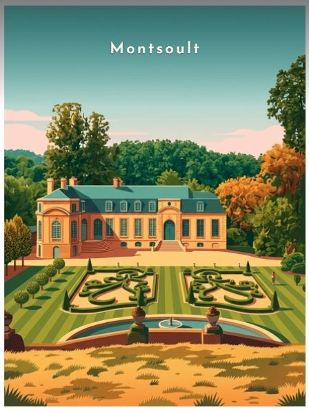 Le château et ses jardins — Pôdevache, visuel seul
