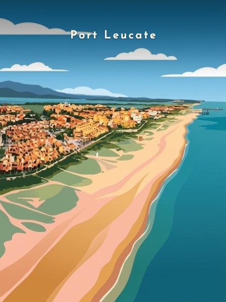 Port Leucate — Pôdevache, visuel seul