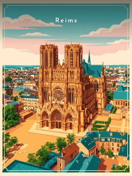 Notre-Dame en vue plongeante — Pôdevache, visuel seul