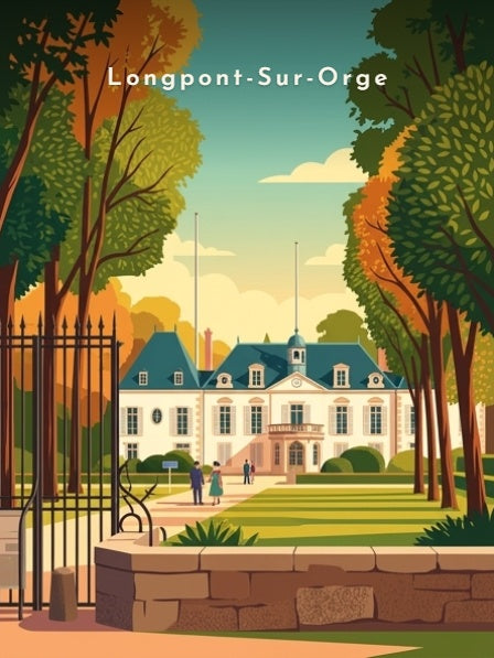 Le château et son parc — Pôdevache, visuel seul