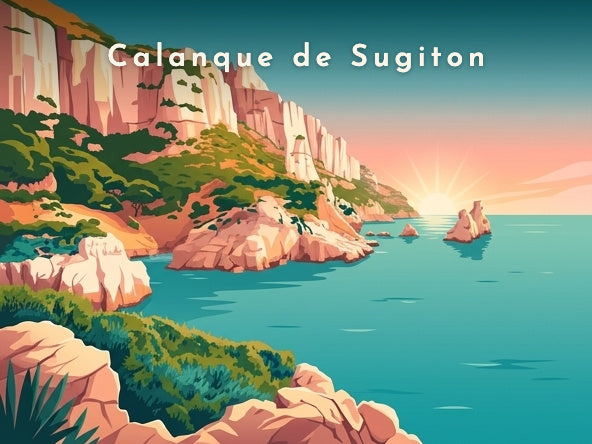 Calanque de Sugiton — Pôdevache, visuel seul